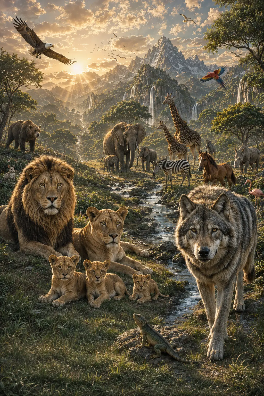 Los animales de la creación